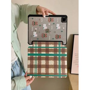 Étui Intelligent Mignon Pour Ipad Air 11 M2 M3 2025 A16 11e Air 5e 4e Pro11 13 M4 M2 Air13 M2 M3 Ipad 10e 9e 8 7 10.2 10.5 9.7 Funda.Mnd.Ipad 10.2 7 8 9th - Neuf