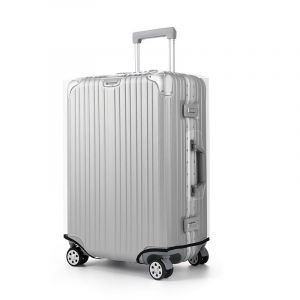 Lot de 2 housses de protection transparentes en PVC pour valise de voyage de 26 pouces, housses de protection transparentes et imperméables pour valises - Neuf