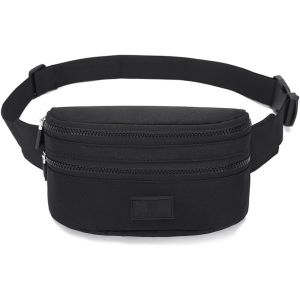 SJZG-Sac Banane Taille, Banane Homme, Sac Banane Taille Homme Femme Ville, Sac Banane Femme & Homme, Sac Banane Tendance Avec Ceinture R&eacute;glable Pour Voyage, Randonn&eacute;e, Course &Agrave; Pied, Ceinture - Neuf