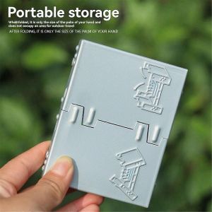 Camping Portable Pliant R&eacute;chaud &Agrave; Alcool Camping Cuiseur Pique-Bbq - Neuf