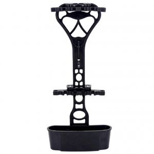 Carquois A Fleches Robuste Et Leger En Abs Avec Fente De Support, Accessoires De Tir A L'arc Noirs - Neuf