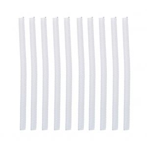Lot De 10 Ajusteurs De Taille De Bague Transparents, Reducteurs De Serrage, Outil De Redimensionnement De Bijoux (4,5 Mm) - Neuf