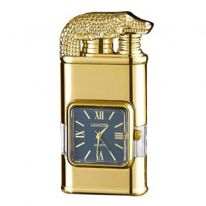 Briquet personnalise en relief avec montre, leger et portable, cadeau pour anniversaire - Neuf