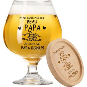 Verre À Bière 17oz - Cadeau Anniversaire Papa, Idée Pour Père, Fête Des Pères, Noël - Pour Meilleur Papa - Neuf