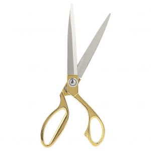 10.5 Pouces Ciseaux En Acier Inoxydable M&eacute;nage Tailleur Tissu Tissu Ciseaux De Coupe (Or) - Neuf