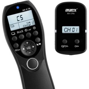 Ax-5/S1 D&eacute;clencheur &Agrave; Distance Pour Sony Alpha A900, A850, A700, A580, A560, A550, A500 Etc.[Z4359] - Neuf