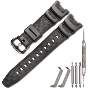 Kal-Bracelet De Montre De Rechange En Résine Pour Montre De Sport Casio Sgw-100 Étanche - Neuf