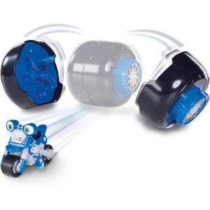 SANSH-Le playset Loop Super Booster, Lanceur De Moto à Vitesse Supérieure, Avec Une Figurine De 7,6 cm Et Un Lanceur De Vitesse, Motos Jouets Se Tenant Seules Pour Enfants 3 Ans+ - Neuf
