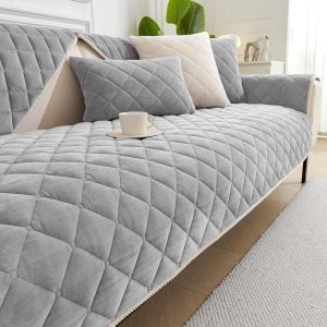 UAA-Housse de coussin unie en polaire de lait douce de 45 x 45 cm, décoration d`intérieur pour canapé, (beige, 1 housse de coussin, 45 x 45 cm) - Neuf