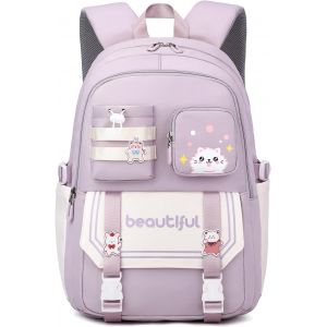 Sac à Dos Lapin Enfant,Sac D'école Cartable Maternelle,Sacs Scolaires Fille Primaire de Grande Capacité Imperméable Durable[T308] - Neuf