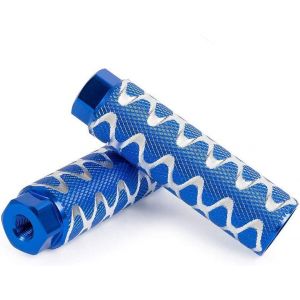 1 Paire Bike Pegs Antid&eacute;rapantes En Alliage D'aluminium,Bmx Pegs,Repose-Pieds Cylindriques Pour V&eacute;los Bmx,P&eacute;dale De V&eacute;lo,En Alliage D'aluminium Robuste-Pour Cascades &Agrave; V&eacute;lo.[O382] - Neuf