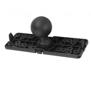 Plaque De Montage Du Sondeur De Poisson Universel 1,5 Pouce Boule Bateau Support De Sondeur &Eacute;lectronique Pour Garmin Pour Humminbird Pour Lowrance - Neuf