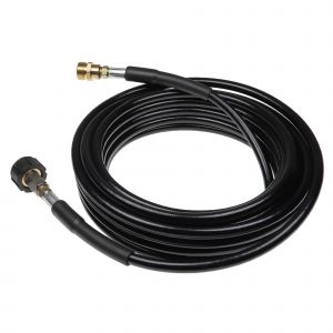 vhbw Tuyau de rallonge 10 m compatible avec Kärcher K 7.20 MD T 300 (inactif) nettoyeur haute pression avec connexion M22 x 1,5, noir - Neuf