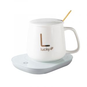 Dessous De Verre Isolant Usb Créatif En Feutre Pour Tasse, Thé, Lait, Café (Blanc) - Neuf