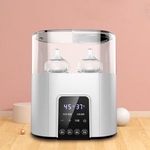 Chauffe Biberons Électrique, 6-En-1 Sterilisateur Biberons Electrique Portable Avec Écran Led Et Contrôle De La Température, Pour Stérilisation/Décongélation/Chauffage Aliments - Neuf