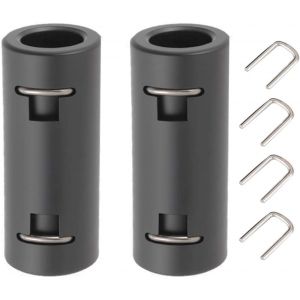 MEVRONISSHOP-2 adaptateurs pour nettoyeur haute pression K&auml;rcher K2, K3, K4, K5, K6, K7, avec raccord rapide M22IG, fixation facile pour le nettoyage haute pression (noir) - Neuf