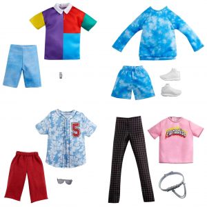 Barbie Fashionistas Barbie-Assortiment Tenue Compl&egrave;te pour Poup&eacute;e Ken - Neuf