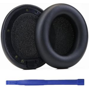 KAL-Studio Pro Coussinets De Rechange Pour Casque Supra-Auriculaire Sans Fil Beats Studio Pro, Coussinets D'Oreille En Cuir Protéiné Souple, Mousse À Mémoire De Forme D'Isolation Acoustique - Neuf