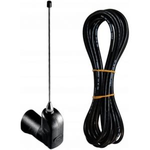 CHECARZHN--NO1-Came Top-A433N Antenne Externe Professionnelle 433,92 Mhz Antenne De Réception Aérienne 50 Ohms Avec Câble Extra Long Rg58 De 5 M Pour Motorisation De Portail Jusqu'À 200 M De Portée Avec Mo - Neuf
