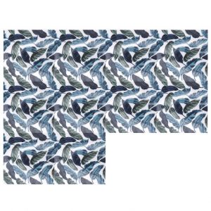 Hjlian Lot De 10 Autocollants Muraux Motif Feuilles Vertes, Impermeables Et Antiderapants, Pour Sol De Cuisine - Neuf