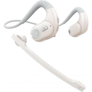 Casque Bluetooth 5.3 avec microphone amovible, casque sans fil avec microphone antibruit DSP pour téléphone, PC, ordinateur portable, casque confortable pour bureau, maison, travail, conduite, - Neuf