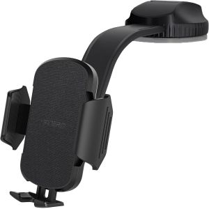 JGD-Support Telephone Voiture Ventouse Porte Telephone Voiture, Universal Pare-Brise Tableau de Bord Rotation 360&deg; Support T&eacute;l&eacute;phone Voiture Compatible avec Tous Les Telephone 4-7"" (Noir) - Neuf