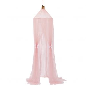 HJLIAN Moustiquaire ronde en maille pour lit a baldaquin de 240 cm de hauteur, ideale pour la chambre a coucher - Neuf