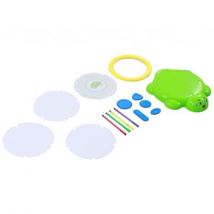 Kit De Regles De Peinture Multifonctions Pour Enfants, Modele De Dessin De Motifs Geometriques, Regle De Dessin En Spirale - Neuf