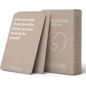Chenquansarl-Sexpectations Jeu De Cartes &iquest; D&eacute;marrage De Conversation Pour Couples &iquest; 52 Questions Sur L'intimit&eacute; &iquest; Jeu De Cartes De Mariage Amusant &iquest; Communication En Relations &iquest; Lune De Miel &iquest; Cadeau - Neuf