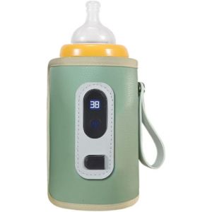 Portable Baby Bottle Warmer,Usb Bottle Warmer 5 Adjustable Temperature Bottle Warmer Travel Bag For Baby Care Home Outdoor.[X5] - Neuf
