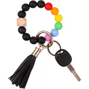 KAL-Porte Clef Voiture Femme Porte Cl&eacute; Bracelet Fille Porte-Cl&eacute;s - Neuf