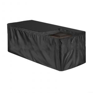 Housse Pour Mobilier De Jardin Rectangulaire, Résistante Aux Uv, En Tissu Oxford 210d, Imperméable Et Anti-Poussière, 158 X 76 X 71 Cm - Neuf