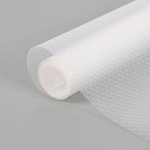 Mevronisshop-Tapis Fond De Tiroir, 30 * 150cm Eva Rev&ecirc;tement De Tiroir De Cuisine, Tapis De Tiroir Non-Adh&eacute;sif Antiderapant, Imperm&eacute;able Et R&eacute;sistant &Agrave; L'huile Transparent - Neuf