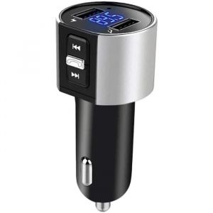 Transmetteur Fm De Voiture Adaptateur De Voiture Bluetooth Adaptateur Bluetooth Fm Transmetteur Sans Fil Chargeur De Voiture Sans - Neuf