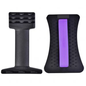 Brancard Dorsal Muscle Lombaire Inf&eacute;rieur Soutien Soutien Soulagement De La Douleur Outil De Fitness (Violet) - Neuf