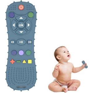 Anneau Dentition Bebe,Jouet Bebe 3 Mois 6 Mois 9 Mois 1 An,Grignoteuse B&eacute;b&eacute; Cadeau Naissance Garcon Cadeau Naissance Tetine Grignoteuse Bebe Garcon Fille.[H97] - Neuf