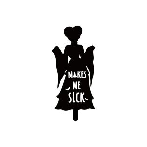 D&eacute;coration de jardin d'Halloween &laquo; Sorci&egrave;re Hocus Pocus &raquo; - Neuf