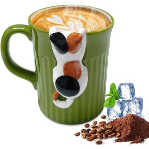 Eryi-Tasse Chat - 350 Ml - Personnalisable - En Céramique - Pour Thé, Café - Neuf