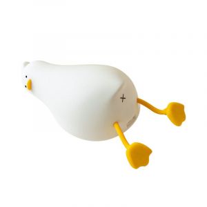 Veilleuse Flip-Over Duck Veilleuse Led En Silicone Amusante Et Cr&eacute;ative Rechargeable Par Usb Cadeau Pour Enfants - Neuf