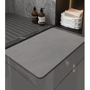 KAL-Tapis De Bain, Absorbant, À Séchage Rapide, Antidérapant, Absorbant, Lavable, 40 X 60 Cm - Neuf