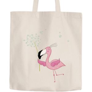 Sjzg-Sac En Toile De Jute Motif Pissenlit, Flamingo Pusteblume Natur, Taille Unique - Neuf
