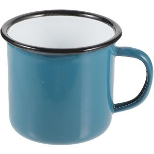 Tasse De Camping En &Eacute;mail Vert De Qualit&eacute; Sup&eacute;rieure &iquest; Tasse R&eacute;utilisable Pour Caf&eacute;, Th&eacute; Et Boissons, Id&eacute;ale Pour Les Aventures En Plein Air Et Un Usage Quotidien - Neuf