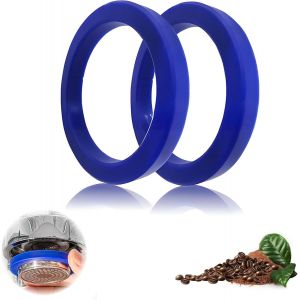 JEXNOVASHOP-Lot de 2 joints toriques pour machines &agrave; expresso E61 E91 E92 E97 E98, Bianchi, Ascaso, Azkoyen, Brasilia, Gaggia Baby, Classic, NewBaby - Diam&egrave;tre : 73 x 57 x 8,5 mm - Bleu - Neuf