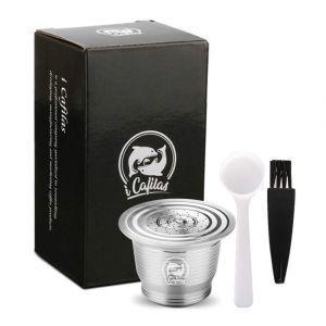 Capsule R&eacute;utilisable Rechargeable Nespresso Pour Machine &Agrave; Caf&eacute; Cafeti&egrave;re I-Cafilas Inox Hobbytech - Neuf