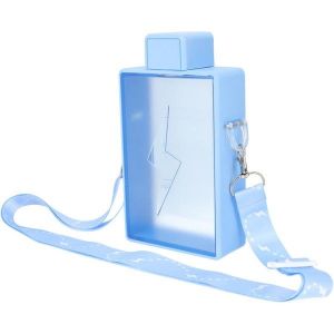 Bouteille D'eau Portable Bleu Ciel - L&eacute;g&egrave;re, Durable, Id&eacute;ale Pour Le Camping, Le Fitness Et L'hydratation Quotidienne - Neuf