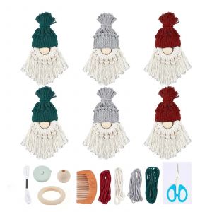 Non-Face Senta Clauses D&eacute;coration Tiss&eacute;e &Agrave; La Mode Ornements Suspendus D'arbre L&eacute;gers Pour Arbre De No&euml;l Figure 1 - Neuf