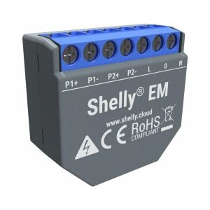 Module Shelly Meter Double Wifi Automation EM + Core 50A "Module de mesure double Shelly Wifi Automation EM + Core 50A - Neuf