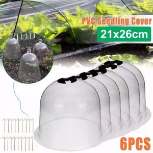 Lot de 6 housses de protection thermostatiques pour semis, en plastique respirant, pour la protection des semis - Neuf
