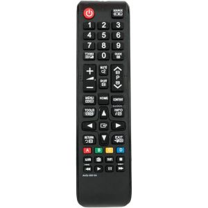 T&eacute;l&eacute;commande De Remplacement Aa59-00818A Pour Samsung Fhd Lcd Led Tv Ua37D5000Pj Ue22D5000Nw Ue37D5000Pw Ue32D5000Pw Ue32D4000Nw Ue32D5800Vw Ua32D5000Pm Ua32D5000Pw Ue27D5000Nw Multifonction - Neuf