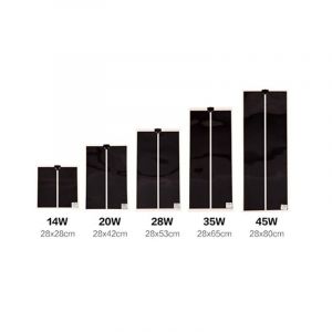 Tapis Chauffant Reglable Semis Terrarium, Modele: 14w 28x28cm - Neuf